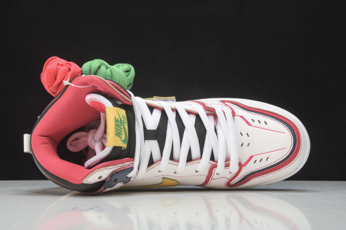 Gundam Nike SB Dunk High White DH7717-100