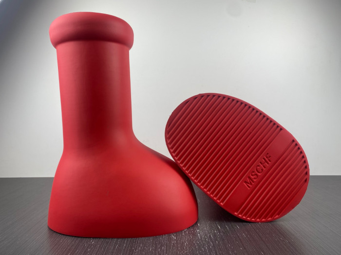 Mschf Men Women Rain Designer Big Red Boot