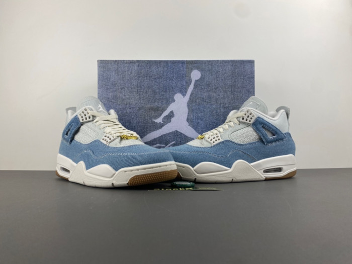 Air Jordan 4 Denim "Worn Blue” IB6716-100