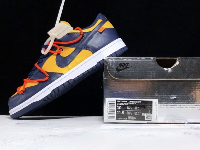 Nike Dunk Low OW Michigan - CT0856-700