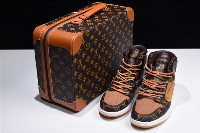 l**is V*t*n x ow x air jordan 1 customs mens aq0818-202