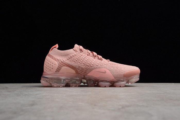 NIKE AIR VAPORMAX FLYKNIT 2 “RUST PINK” womens 942843-600