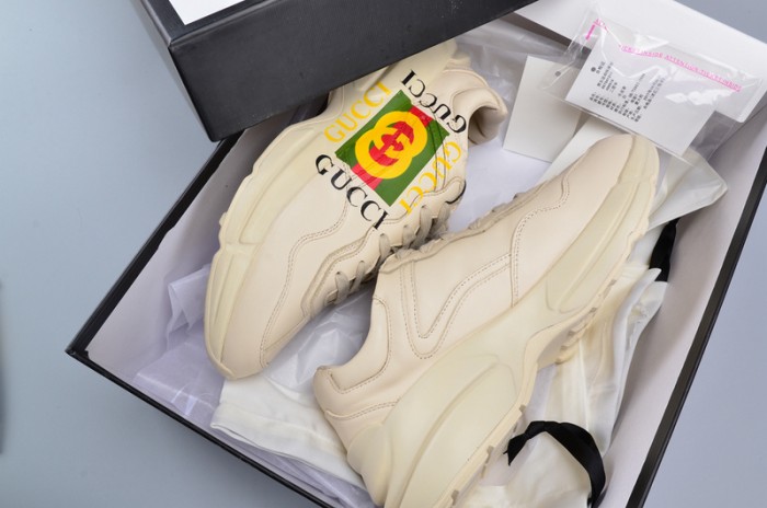 G*u*i rhyton vintage trainer sneaker mens 500878 drw00 9522