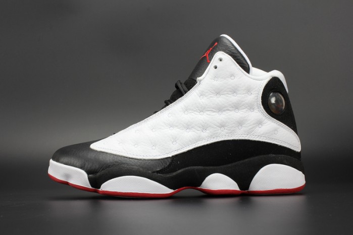Air Jordan 13 Retro "HE GOT GAME" white/ black-true red mens 309259-104