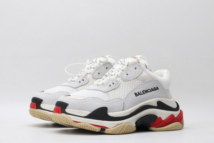 BL 17Fw Triple S Black Pink Women Sneaker 483523-W06E3-8080