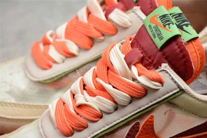 Nike LDWaffle CLOT sacai Net Orange Blaze - DH1347-100