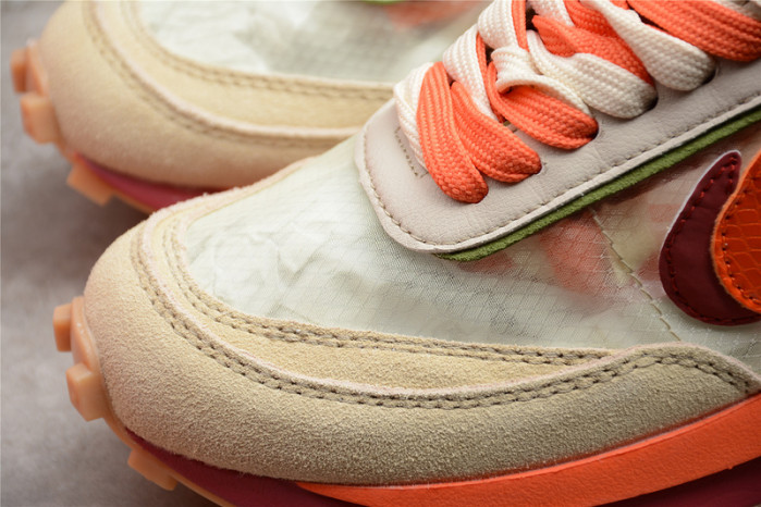 Nike LDWaffle CLOT sacai Net Orange Blaze - DH1347-100