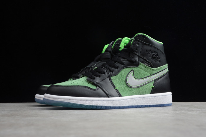 Jordan 1 Retro High Zoom Black Green - CK6637-002