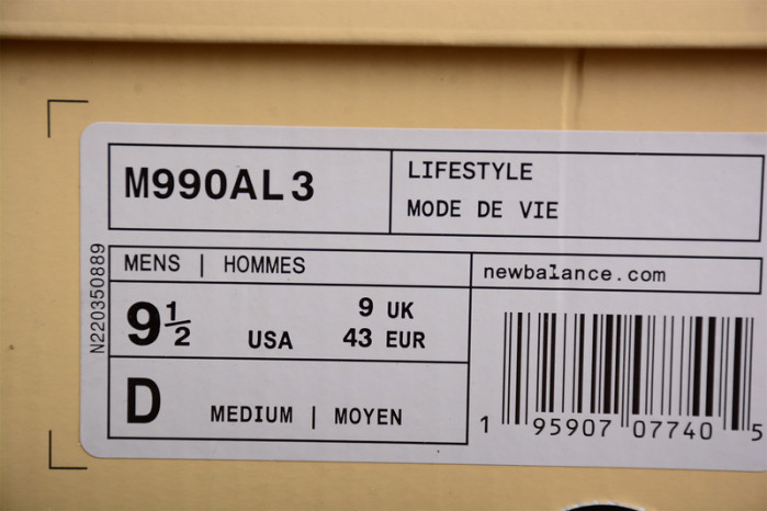 New Balance NB990 M990AL3