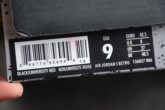 Air Jordan 5 Retro "satin Bred " - Air Jordan - 136027-006