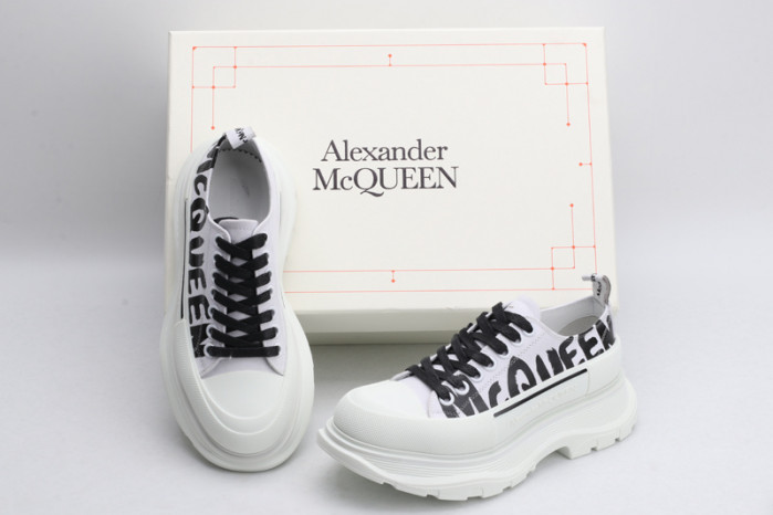 ale*d*r M*Q*en canvas sneakers