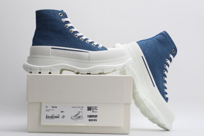 ale*d*r M*Q*en canvas sneakers
