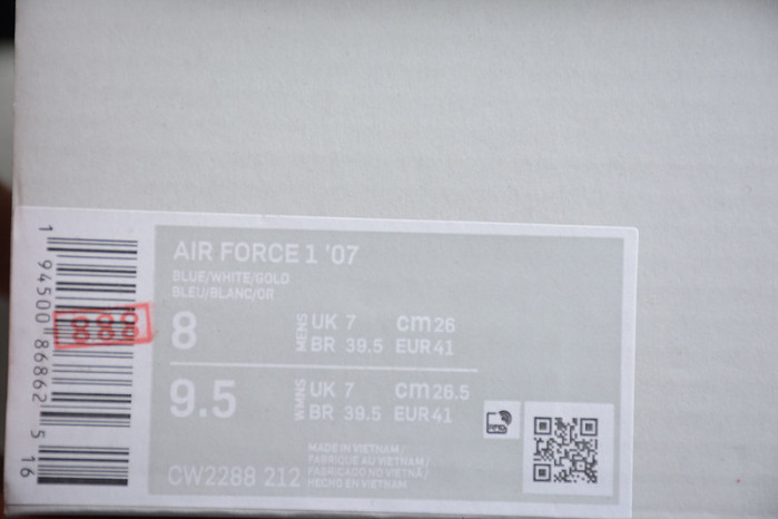 NIKE Air Force 1 CW2288-212