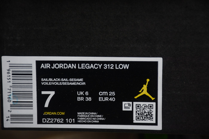 Air JORDAN LEGACY 312 LOW 