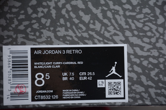 AIR JORDAN 3 RETRO 