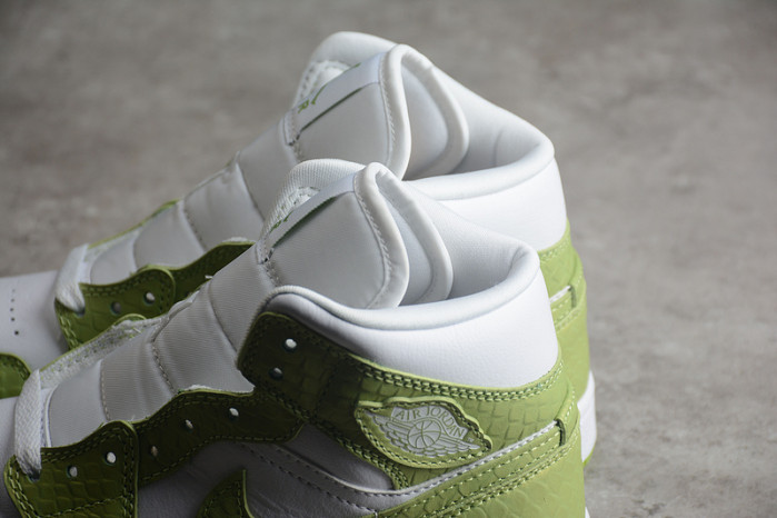 AIR JORDAN 1 MID GREEN PYTHON DV2959-113