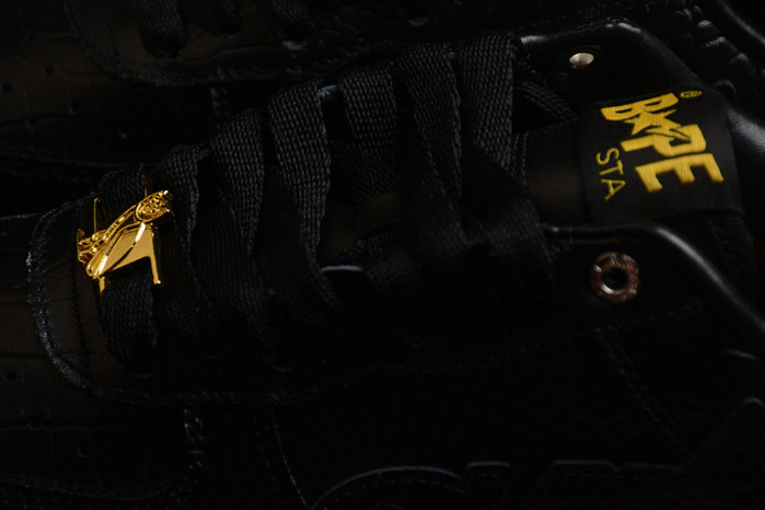 A Bathing Ape Bapesta OVO Black BAPE -13