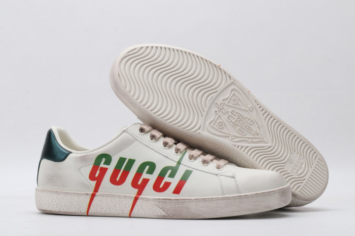 GC ACE EMBROIDERED LOW-TOP SNEAKER WITH LOGO