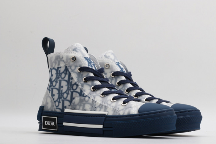 DR B23 Oblique High Top Sneakers Blue T004801-1055
