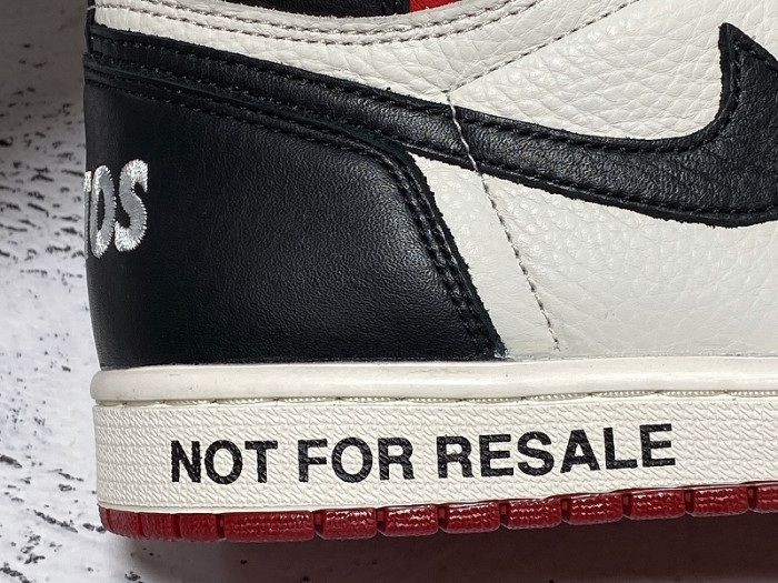 Air Jordan 1 No Ls Not For Resale Varsity Red 861428-106