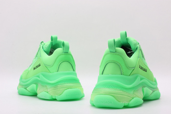 BL Triple S Neon Green - 541624 W09OL 3801