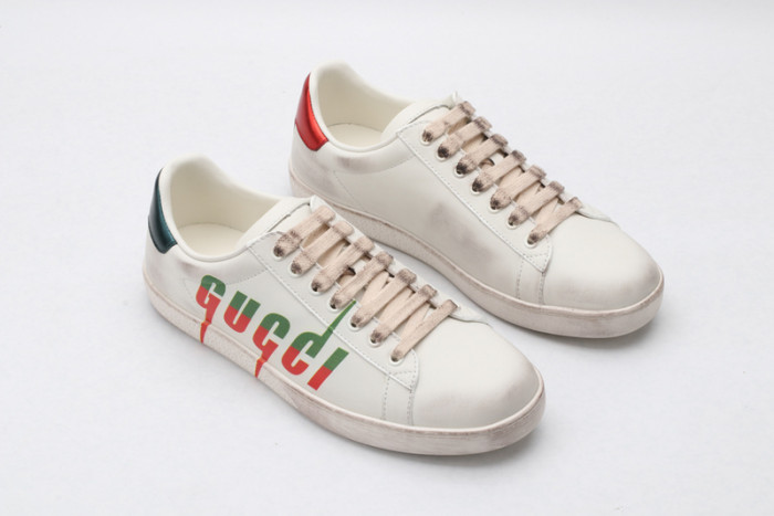 GC ACE EMBROIDERED LOW-TOP SNEAKER WITH LOGO