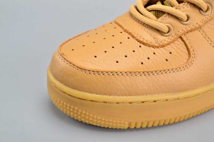 Nike SF Air Force 1 Mid Elemental Gold Leather Shoes AA3966-700