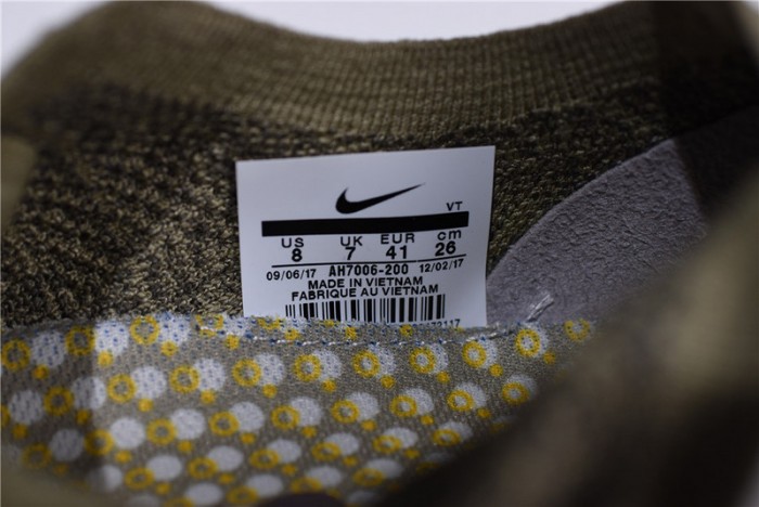 Nike VaporMax FK Moc 2 Natural Olive Habanero Red Air Vapor Max mens AH7006-200