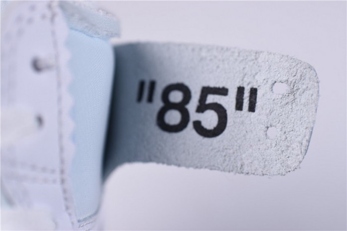 OW Air Jordan 1 Retro High White AQ0818-100